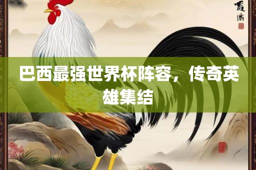 巴西最强世界杯阵容，传奇英雄集结