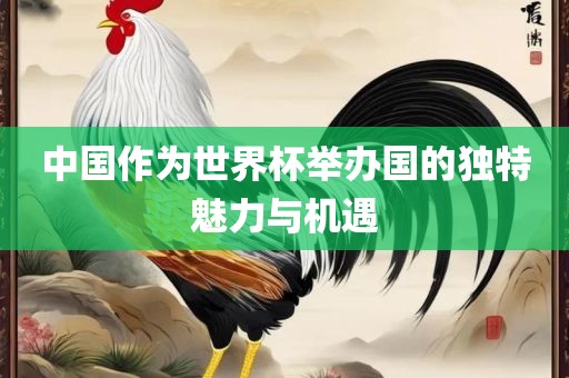 中国作为世界杯举办国的独特魅力与机遇