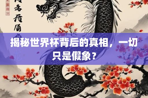 揭秘世界杯背后的真相，一切只是假象？