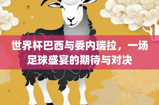 世界杯巴西与委内瑞拉，一场足球盛宴的期待与对决
