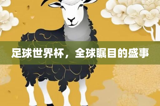 足球世界杯，全球瞩目的盛事