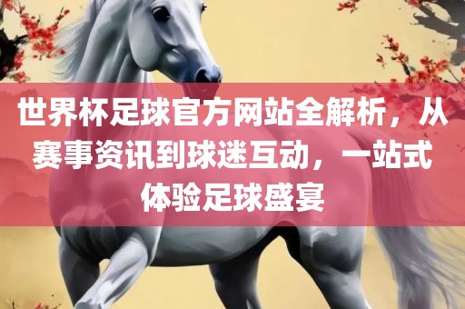 世界杯足球官方网站全解析，从赛事资讯到球迷互动，一站式体验足球盛宴