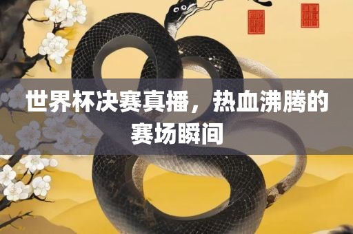 世界杯决赛真播，热血沸腾的赛场瞬间