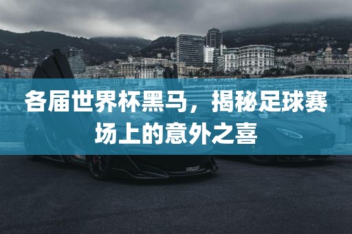 各届世界杯黑马，揭秘足球赛场上的意外之喜广州鸿业环保设备有限公司