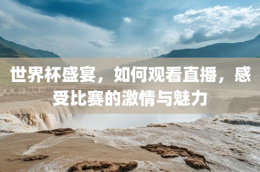 世界杯盛宴，如何观看直播，感受比赛的激情与魅力