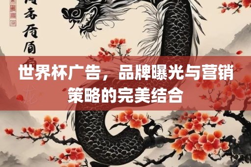 世界杯广告，品牌曝光与营销策略的完美结合
