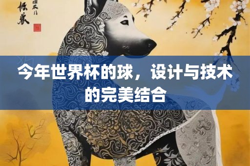 今年世界杯的球，设计与技术的完美结合