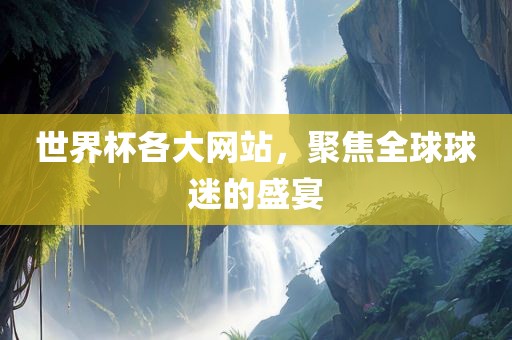世界杯各大网站，聚焦全球球迷的盛宴