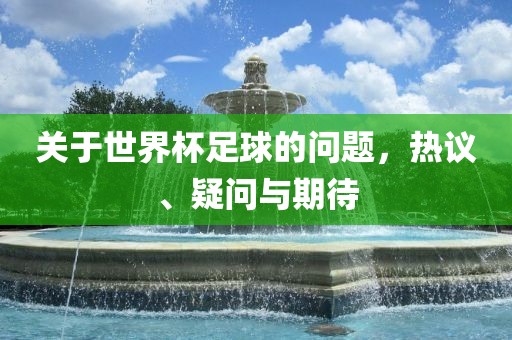 关于世界杯足球的问题，热议、疑问与期待