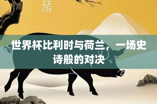 世界杯比利时与荷兰，一场史诗般的对决
