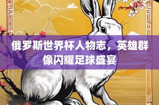 俄罗斯世界杯人物志，英雄群像闪耀足球盛宴
