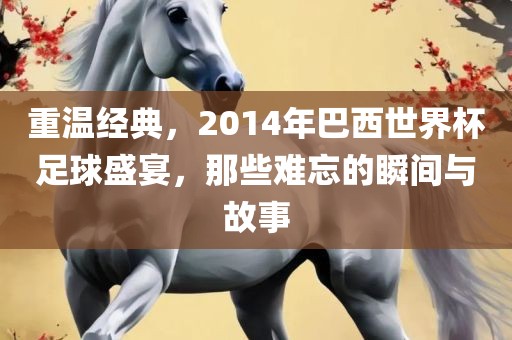 重温经典，2014年巴西世界杯足球盛宴，那些难忘的瞬间与故事