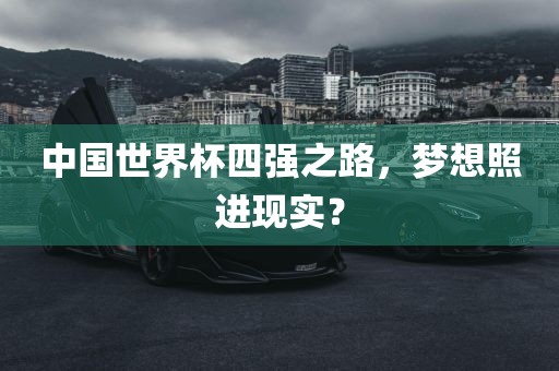 中国世界杯四强之路，梦想照进现实？