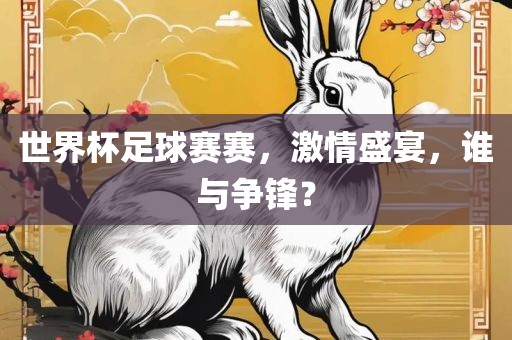 世界杯足球赛赛，激情盛宴，谁与争锋？
