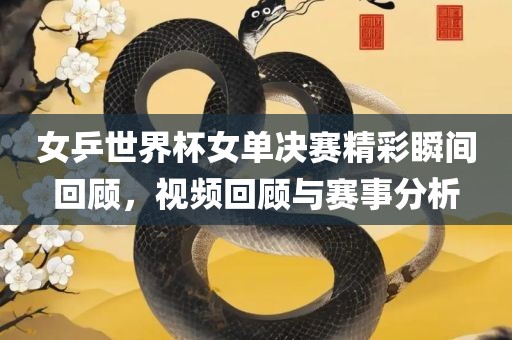 女乒世界杯女单决赛精彩瞬间回顾，视频回顾与赛事分析