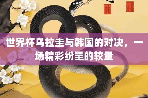 世界杯乌拉圭与韩国的对决，一场精彩纷呈的较量