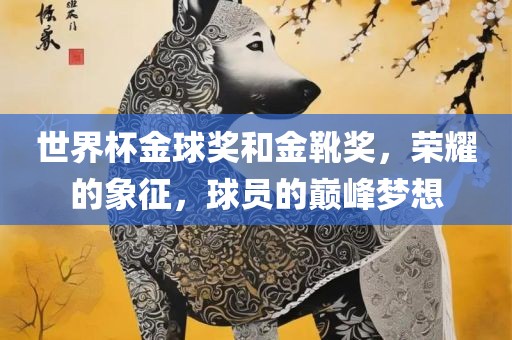 世界杯金球奖和金靴奖，荣耀的象征，球员的巅峰梦想
