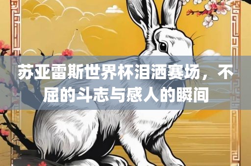 苏亚雷斯世界杯泪洒赛场，不屈的斗志与感人的瞬间