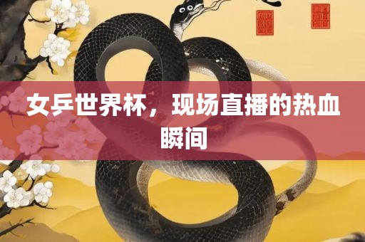 女乒世界杯，现场直播的热血瞬间