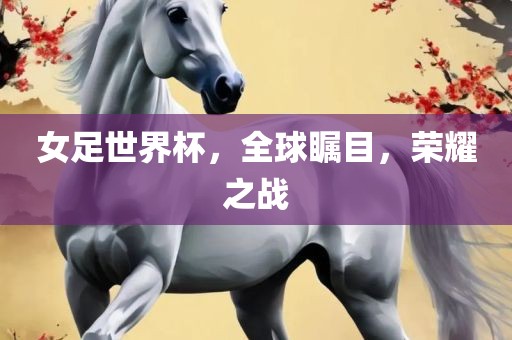 女足世界杯，全球瞩目，荣耀之战