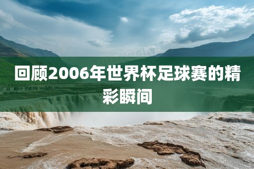 回顾2006年世界杯足球赛的精彩瞬间