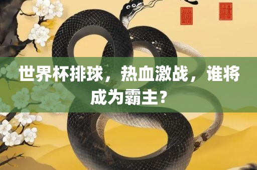 世界杯排球，热血激战，谁将成为霸主？