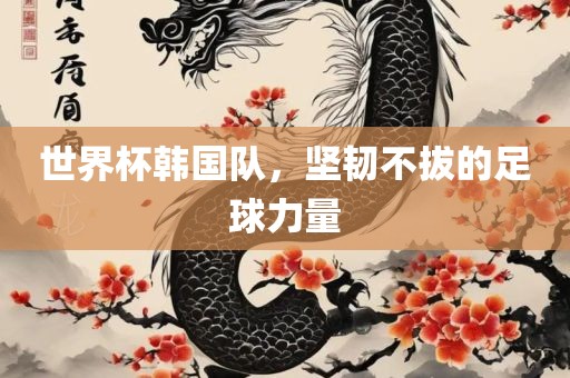 世界杯韩国队，坚韧不拔的足球力量