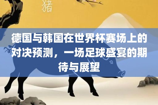 德国与韩国在世界杯赛场上的对决预测，一场足球盛宴的期待与展望
