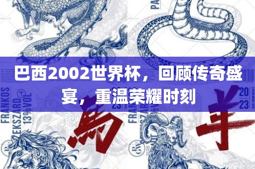 巴西2002世界杯，回顾传奇盛宴，重温荣耀时刻
