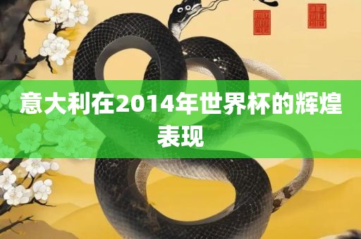 意大利在2014年世界杯的辉煌表现