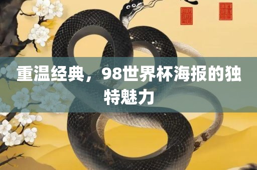 重温经典，98世界杯海报的独特魅力
