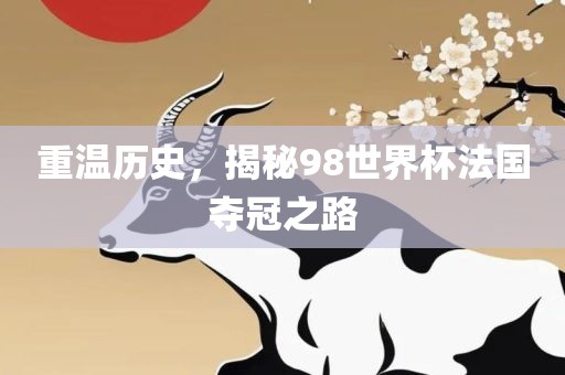 重温历史，揭秘98世界杯法国夺冠之路