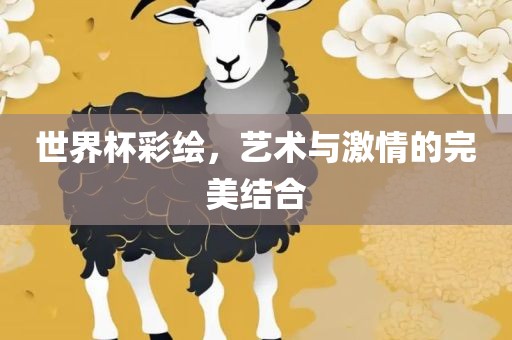 世界杯彩绘，艺术与激情的完美结合