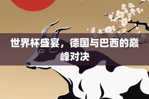 世界杯盛宴，德国与巴西的巅峰对决