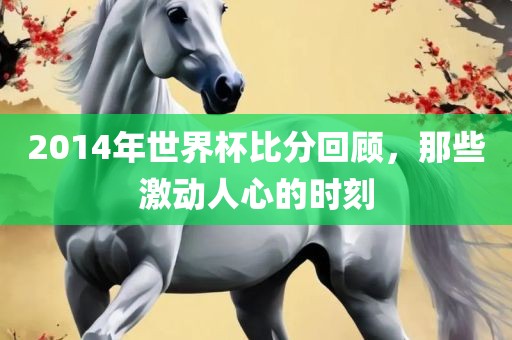 2014年世界杯比分回顾，那些激动人心的时刻