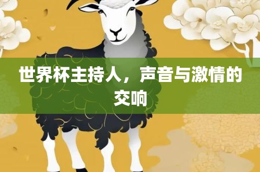 世界杯主持人，声音与激情的交响
