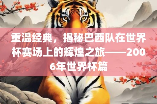 重温经典，揭秘巴西队在世界杯赛场上的辉煌之旅——2006年世界杯篇