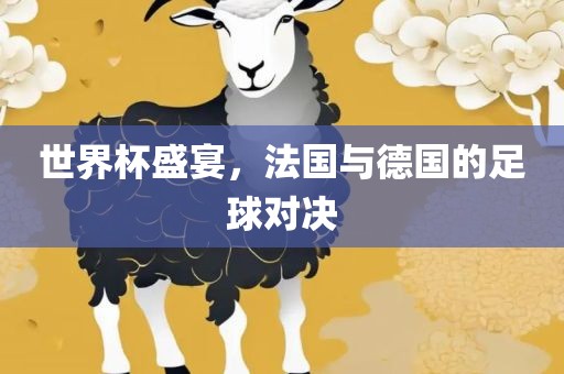 世界杯盛宴，法国与德国的足球对决