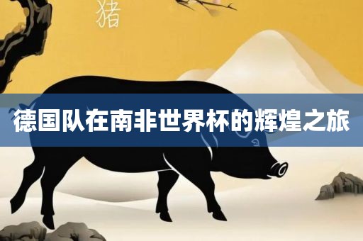 德国队在南非世界杯的辉煌之旅