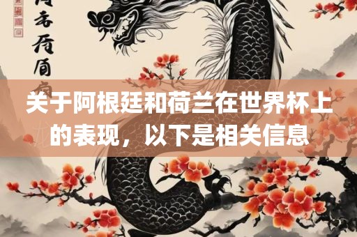 关于阿根廷和荷兰在世界杯上的表现，以下是相关信息