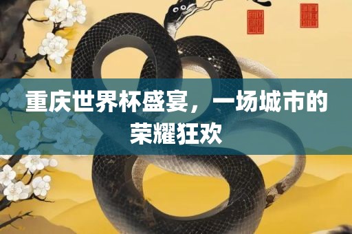 重庆世界杯盛宴，一场城市的荣耀狂欢