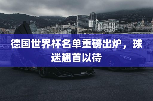德国世界杯名单重磅出炉，球迷翘首以待