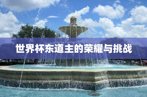 世界杯东道主的荣耀与挑战