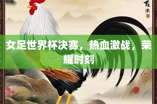 女足世界杯决赛，热血激战，荣耀时刻