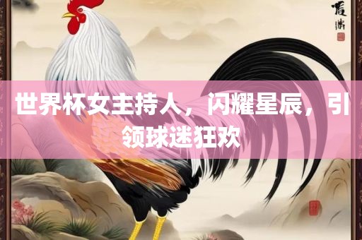 世界杯女主持人，闪耀星辰，引领球迷狂欢