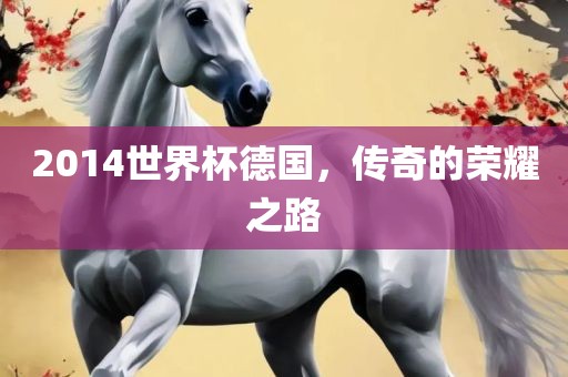 2014世界杯德国，传奇的荣耀之路