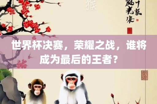 世界杯决赛，荣耀之战，谁将成为最后的王者？