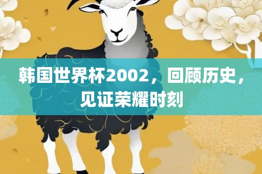 韩国世界杯2002，回顾历史，见证荣耀时刻