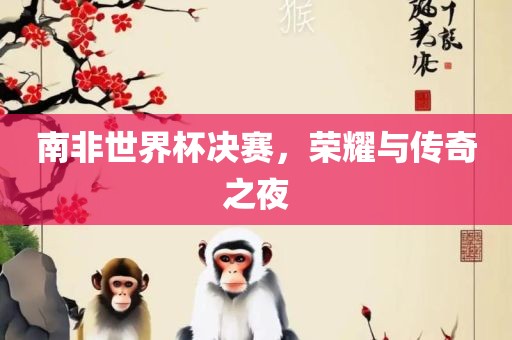 南非世界杯决赛，荣耀与传奇之夜