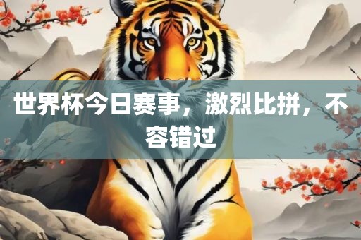世界杯今日赛事，激烈比拼，不容错过